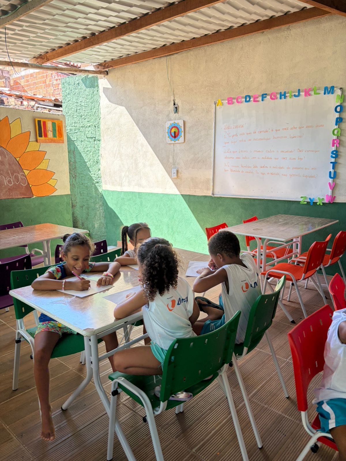 Atividade no Instituto Social D'Joana